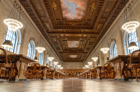 纽约公共图书馆主阅读室