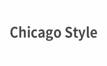 芝加哥(Chicago)格式