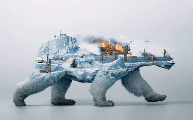 全球变暖宣传海报